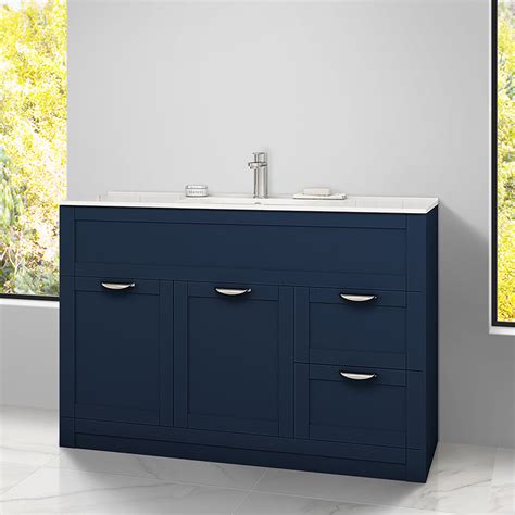 SALE. $294$838. Beatrice 42" Single Bathroom Vanity in Navy Blue with Quartz Top by Tennant Brand (42) $1,325. Houzz Curated. Harper 24" Single Bathroom Vanity in Navy Blue With Ceramic Top by MOD (4) $754. Houzz Curated. 